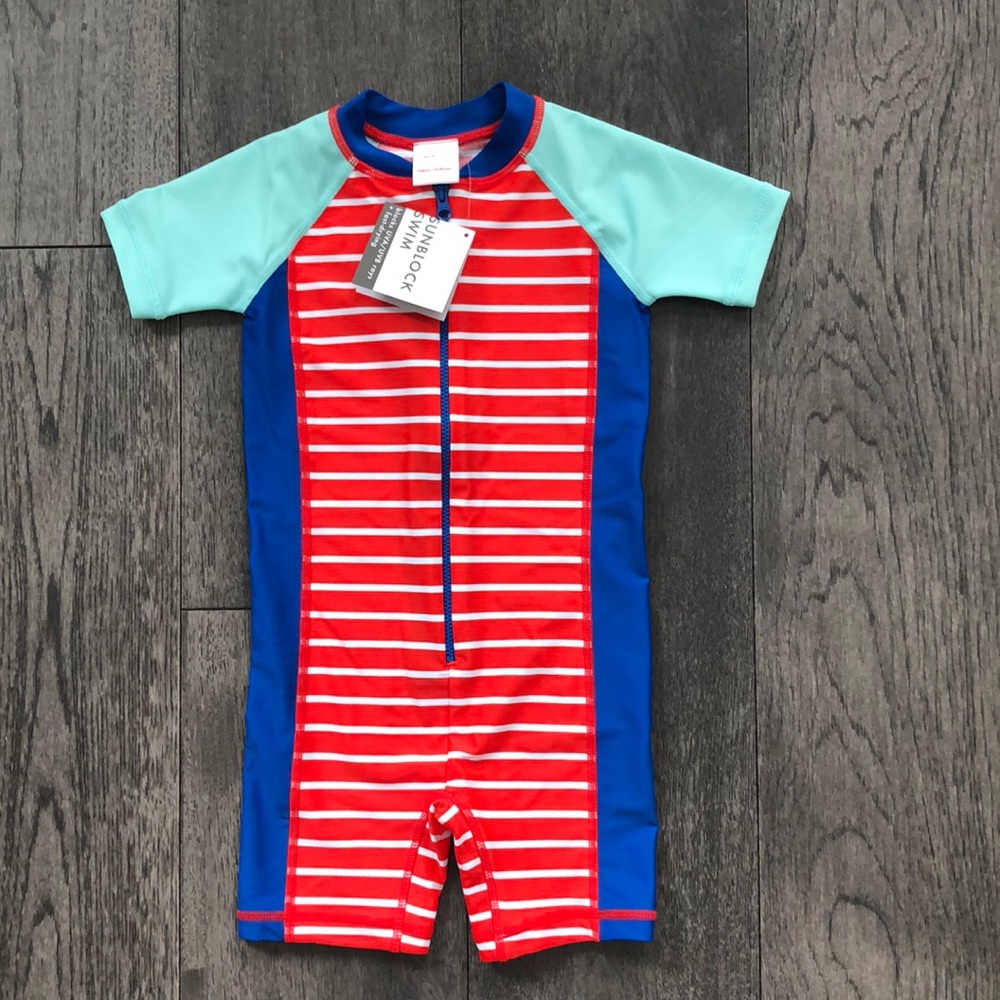 Hanna Andersson Hanna Rash Guard baby’s Suit. - Picture 1 of 7